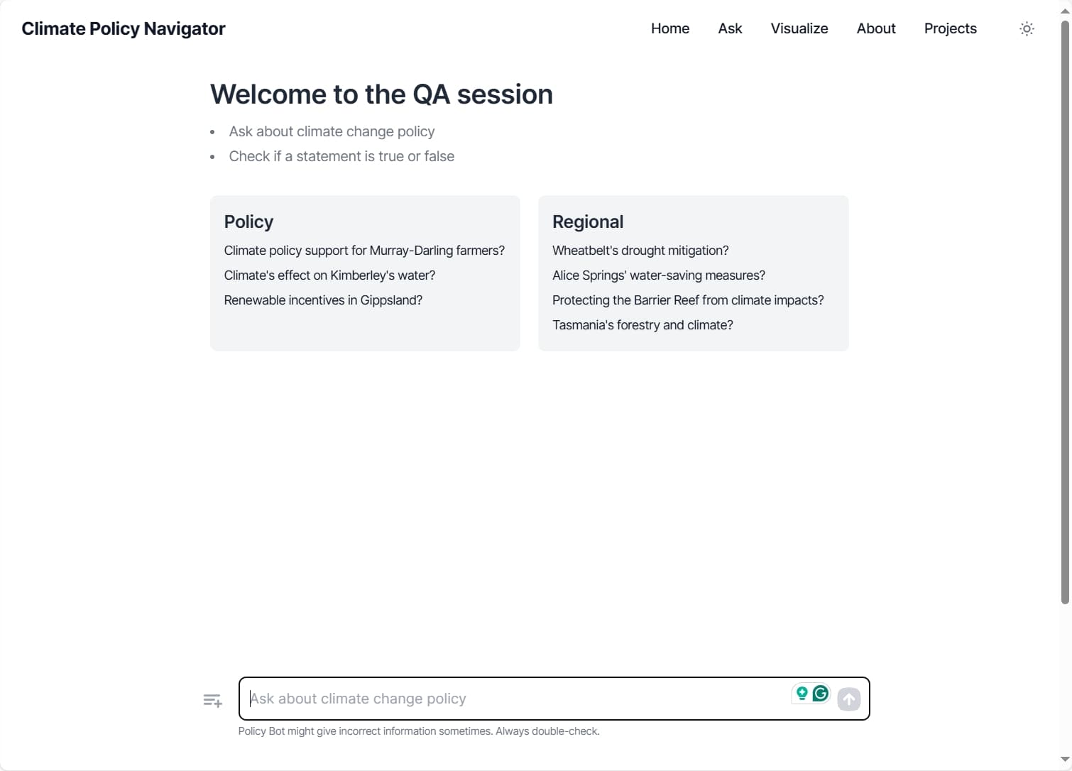 Climate Policy Navigator